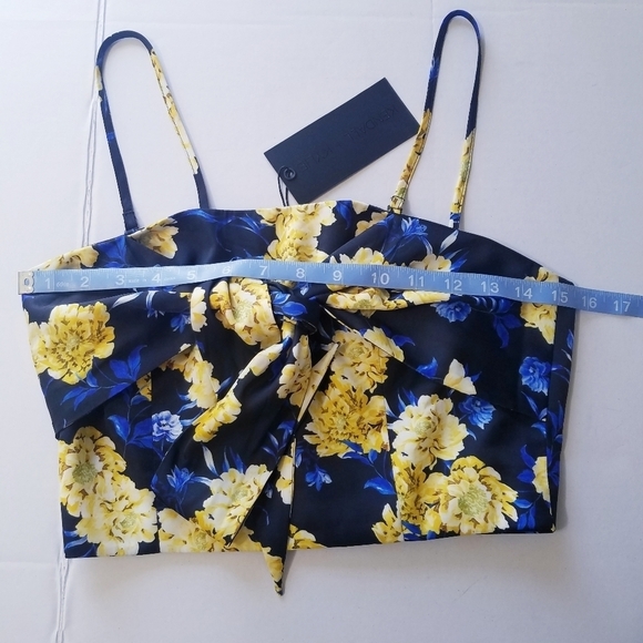 🌸 NEW Kendall + Kylie | Floral Tie Front‎ Cami, S - Picture 14 of 16